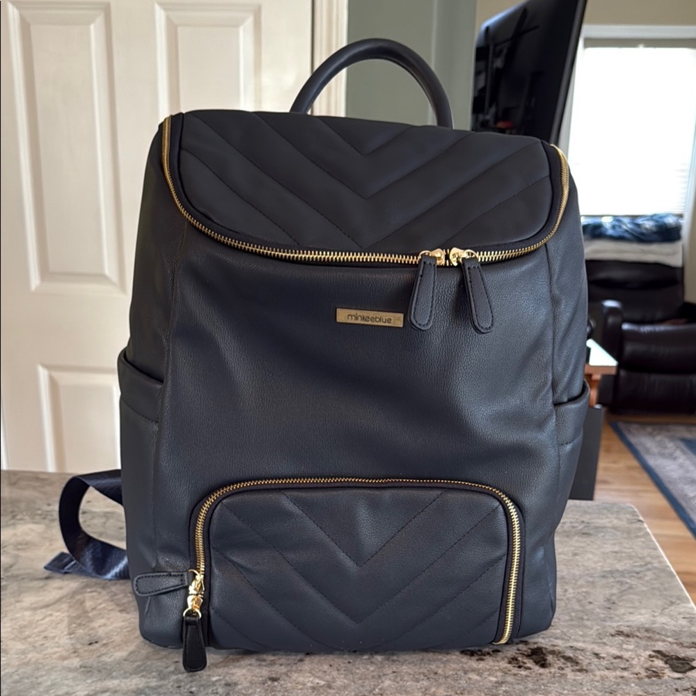 Minkeeblue Nichet backpack with insulated lunch bag